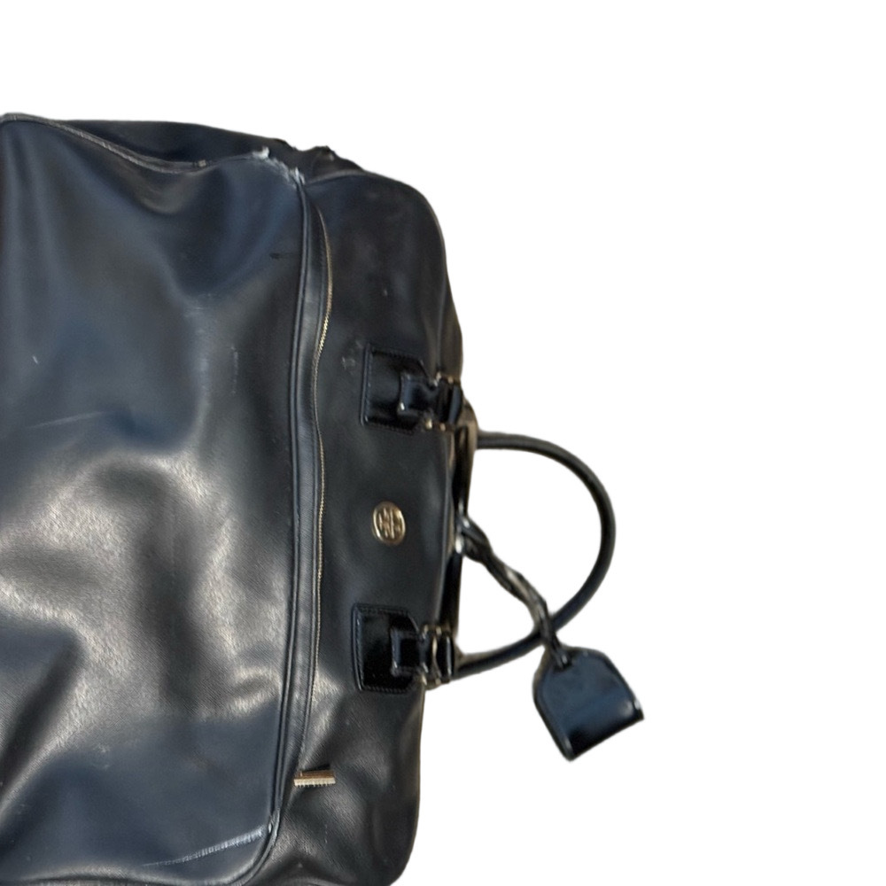 Tory Burch Black Leather Travel Bag - Picture 9 of 11